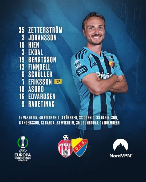 Djurgården Fotboll on Twitter Startelvan https t co Bzr7OAVcYX