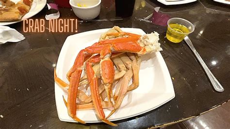 All You Can Eat Crab Buffet At Winstar Youtube