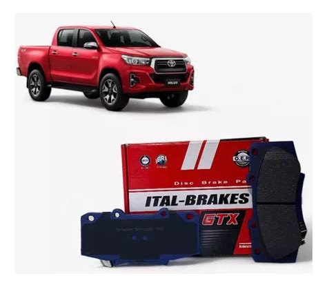 Pastillas De Freno Toyota Hilux Gtx Platinum Con Seguros