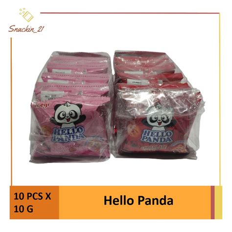 Jual Biskuit Hello Panda Renceng Isi Pcs X Gr Shopee Indonesia