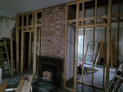 The Edge - Two closets being put in a room downstairs. This room can be