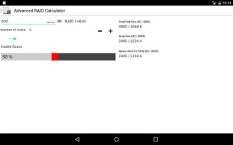 Advanced RAID Calculator APK for Android - Download