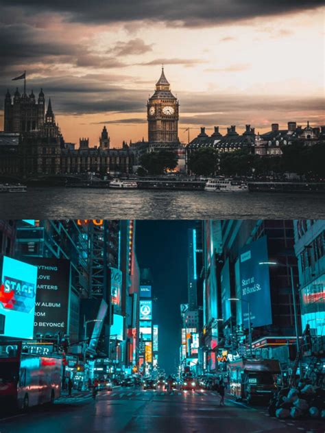 London vs New York City - a comparison - GEOGRAPHY HOST