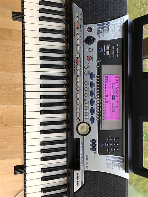 Yamaha Psr Keyboard Synth Psr Black Reverb