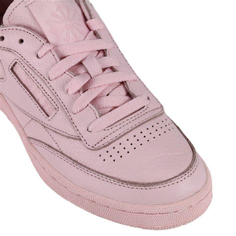 Reebok Leather Shoes Women in Pink - Lyst