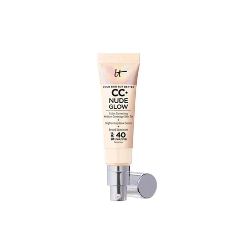 IT Cosmetics CC Nude Glow Lightweight Foundation SPF40 Fair Ivory 32ml Thailand