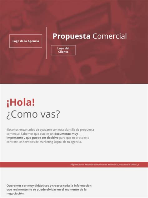 Copia De Plantilla Editable Propuesta Comercial Exitosa Pdf