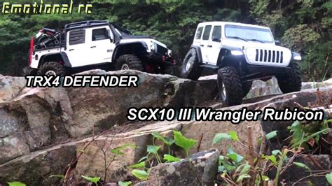 Axial Scx10 Iii And Traxxas Trx4 Wrangler Rubicon Jl And Defender