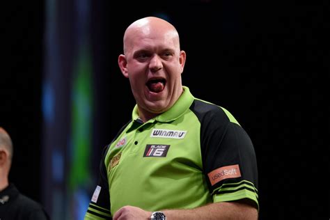 Michael Van Gerwen Op Fraaie Wijze Naar Achtste Finales In München