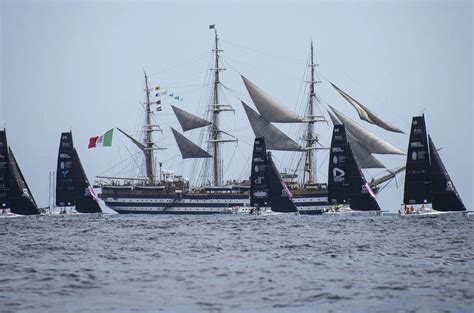 The School Ship Amerigo Vespucci Ambassador Of Made In Italy On A