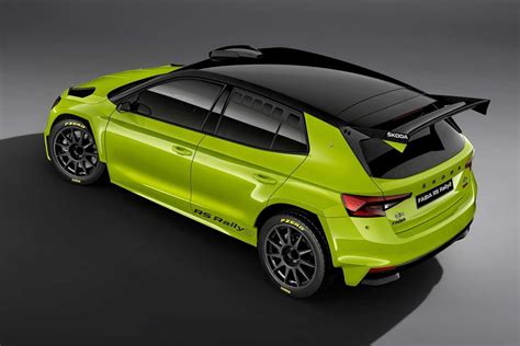 2022 Skoda Fabia RS Rally2 Top Angle AUTOBICS