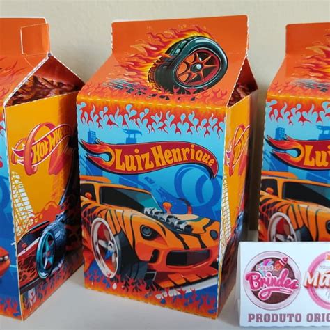 Caixa Milk Hot Wheels Elo7 Produtos Especiais