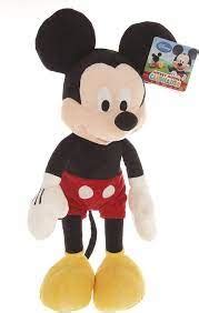 Peluche Disney Topolino Cm Curto Pelle Baby