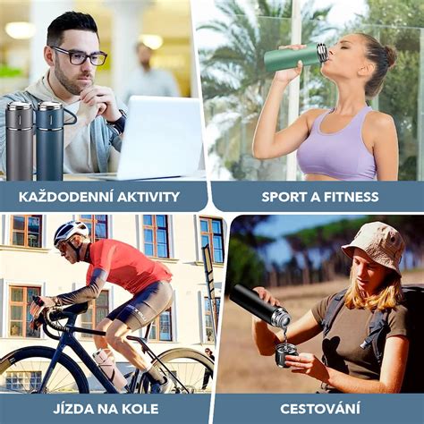 Termoska se 3 hrnky HOT COLD 500 ml béžová TV PRODUCTS CZ