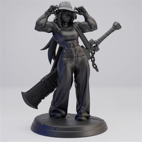 Hot Goblin キットザゴライアスA ミニチュア ホットゴブリン 女戦士フィギュア