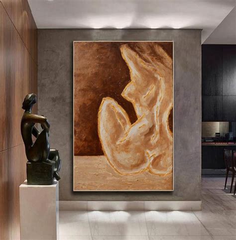 Erotic Nude Painting Naked Woman Painting Nude Woman Erotic Painting