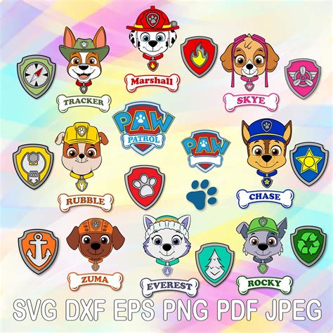 Paw Patrol Badge Insignia De Paw Patrol Skye Patrulla Canina | The Best ...