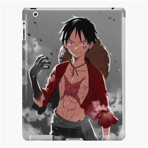 Luffy Wano One Piece Wano Best Anime Red Ipad Case Skin For