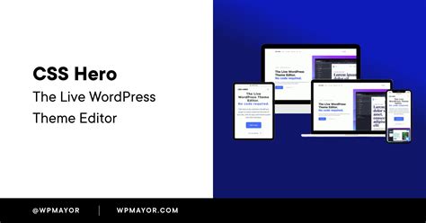 Css Hero The Live Wordpress Theme Editor