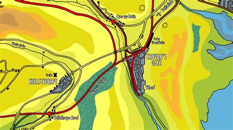 Sodor Stories Map The Main Line 45 By Jamesawilliams1996 On Deviantart