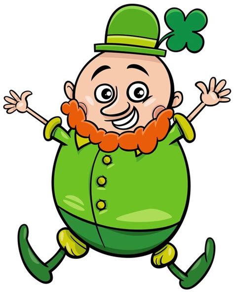 Premium Vector Cartoon Leprechaun Character On Saint Patrick Day