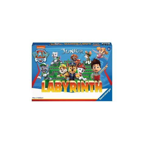 Ravensburger Paw Patrol Junior Labyrinth Board Game Travel Adventure