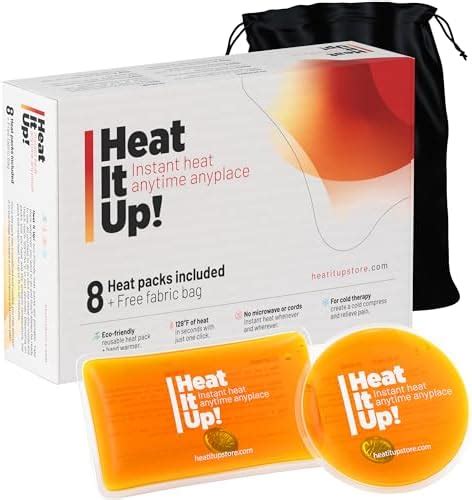 Amazon Heat It Up Reusable Heat Pack Instant Heat Packs For Hot Compress Pads Can Be