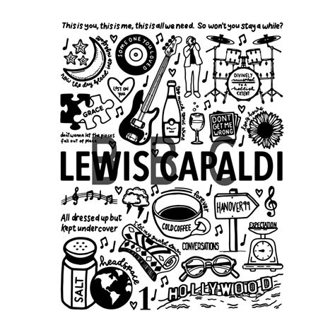 Lewis Capaldi Lewis Capaldi PNG Lewis Capaldi SVG Lewis - Etsy