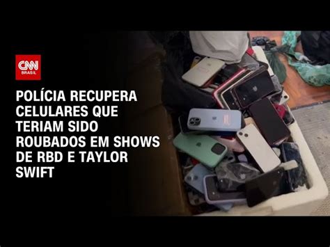 Polícia recupera celulares que teriam sido roubados em shows de RBD e