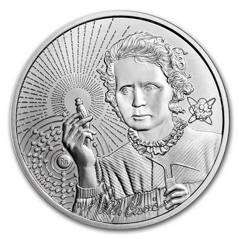 Oz Silver Coin Niue Icons Of Inspiration Marie Curie Investcoins Eu