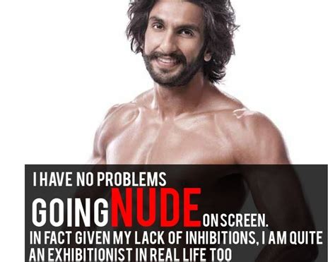 Ranveer Singh On Going Nude On Screen