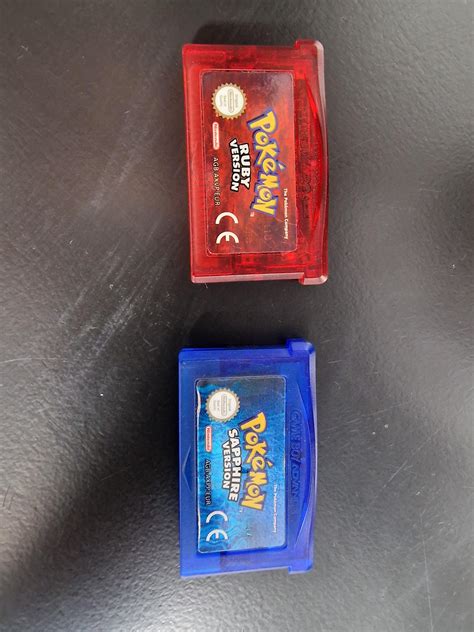 Pokemon ruby & Sapphire in box ! : r/gamecollecting