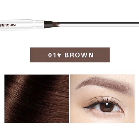 3 вида цветов мануального татуажа бровей, брови карандаш для татуировки ...