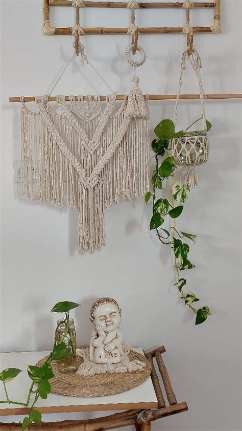 Mar de Comodoro Aprende Macramé online on Instagram TAPIZ MACRAME