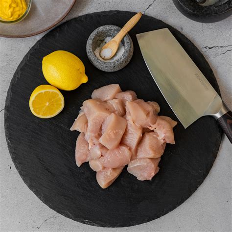 Diced British Chicken Breast | 500g Chicken Breast | Stilton Butchers