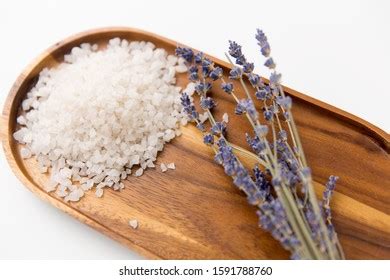 Beauty Wellness Concept Sea Salt Heap Stock Photo Shutterstock