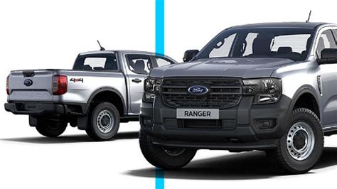 Así es la Ford Ranger 2023 base Parabrisas