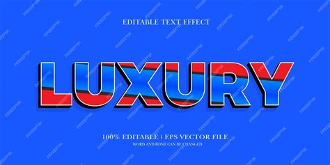 Premium Vector Luxury 3d Text Effect Styles Mockup Concept Black Text