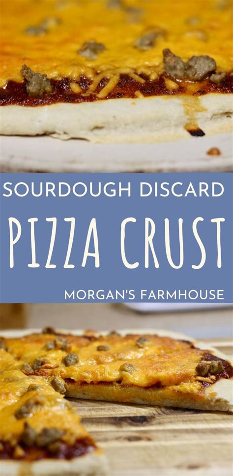 Easy Sourdough Discard Pizza Crust Recipe Pizza Crust Real Food