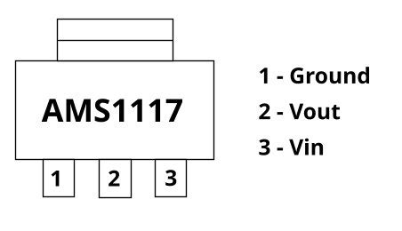 AMS1117-3.3V Voltage Regulator