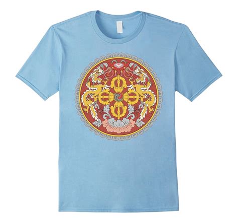 Bhutan Coat Of Arms T Shirt National Bhutanian Emblem tee-Art – Artvinatee