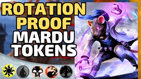 Rotation Ready Mardu Tokens W Rats Bats Rotation Proof Mtg