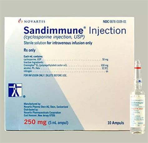 Sandimmune Injection Generic Cyclosporine Injection Prescriptiongiant