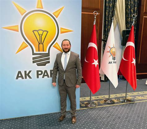 HALİL İBRAHİM DURSUNOĞLU AK PARTİ DEN ADAY ADAYLIĞINI AÇIKLADI