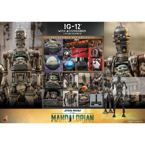 預購 Hot Toys TMS104 TMS105 星際大戰 曼達洛人 IG 12 配件套組非 TMS008 蝦皮購物