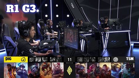 TSM Vs DIG Game 3 Round 1 Playoffs S13 LCS Summer 2023 TSM Vs