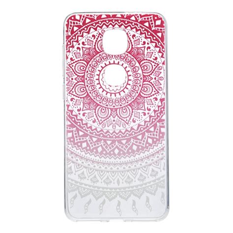 Henna Cover für LeEco Le Pro 3 Case Schutz Hülle Silikon Sonne Pink