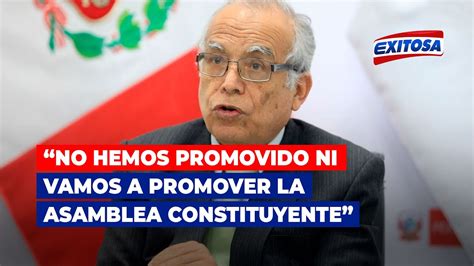 🔴🔵aníbal Torres “no Hemos Promovido Ni Vamos A Promover La Asamblea