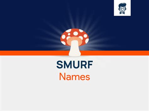 145+Unique Smurf Names with Generator - BrandBoy