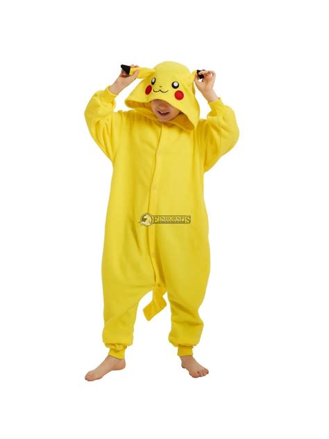 Kinder Pokemon Costume Snorlax Charmander Pikachu Onesie Pyjama